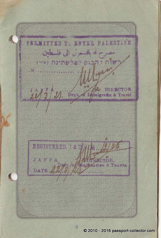 prussia passport 1922