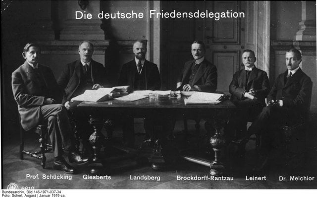 German Passport 1919 – Treaty Commission Versailles