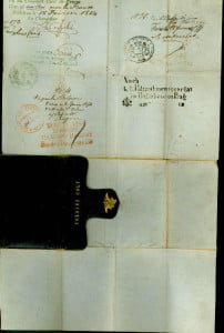 Samuel Colt passports, 1855 (French), Ms 75018. Connecticut Historical Society, Hartford, CT