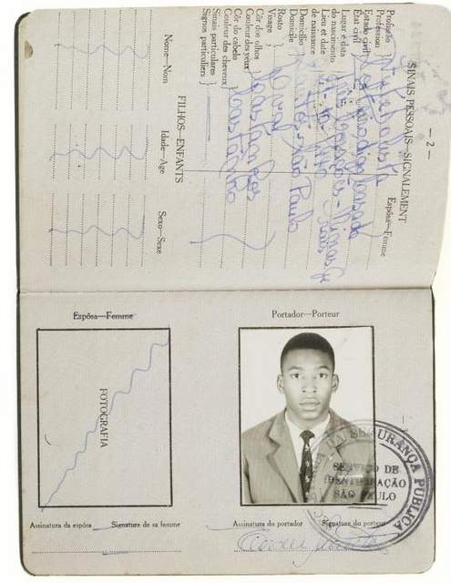 Passports Football Legend Pele