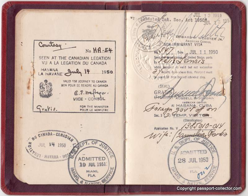 Cuba Diplomatic Passport