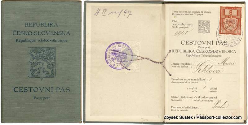 Bohemia Moravia Passport
