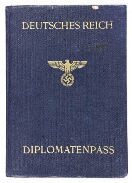 Alexander von Doernberg - Diplomatic Passport