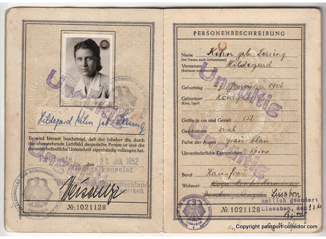 German passport Pretoria