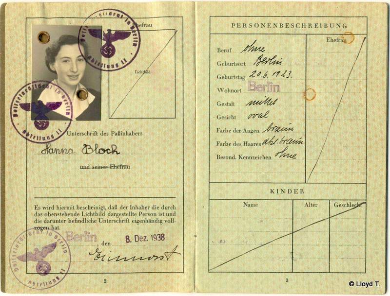 German Jew fleeing to the Dominican Republic in 1938