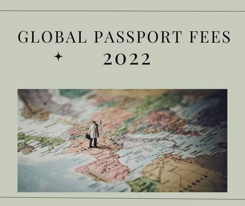 Global Passport Fees in 2022