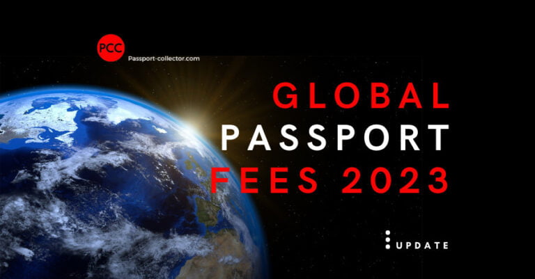 Global Passport Fees 2023