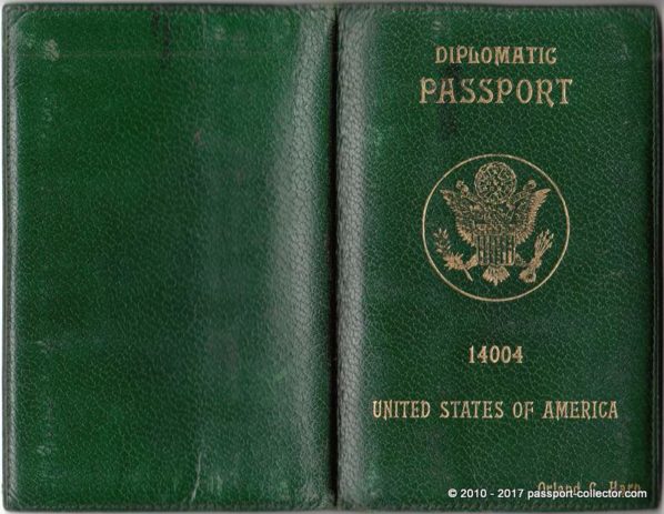 Us diplomatic passport