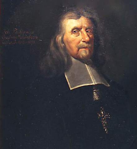Passport Johann Philipp von Schönborn 1658