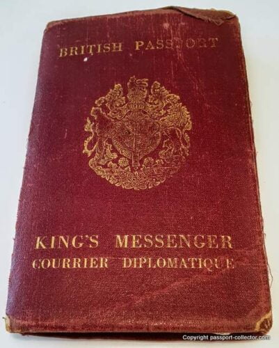King's Messenger passport