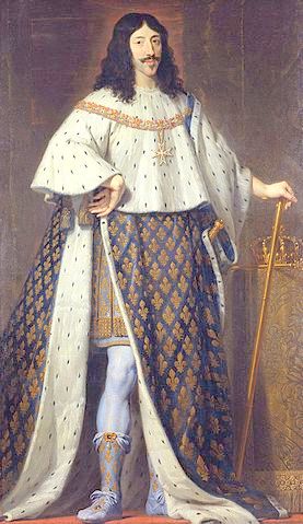 Philippe de Champaigne - Louis XIII of France in Coronation Robes (between 1622 and 1639). Royal Collection RCIN 404108