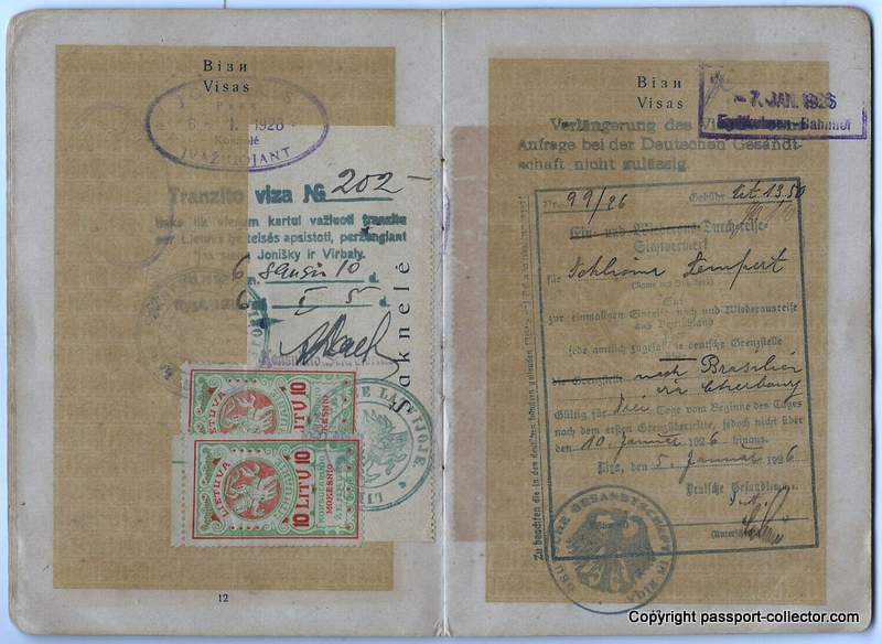 Ukrainian Soviet Republic Passport