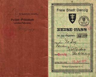 A very special Free City of Danzig Passport – Take a look and learn why