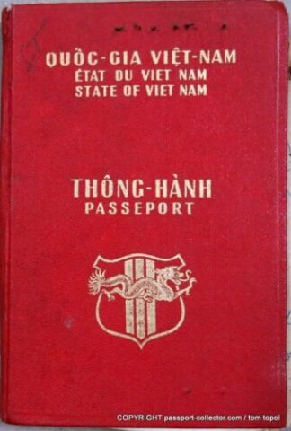 State of Vietnam – Passport 1957