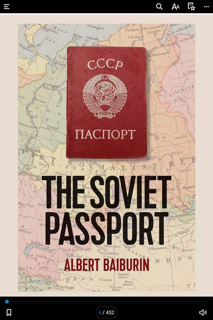 Book Soviet Passport Baiburin